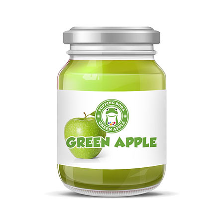 Zelené jablko Jelly