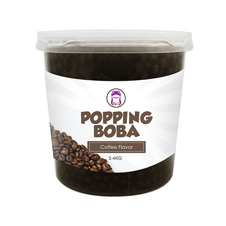 Boba Popping ကော်ဖီ