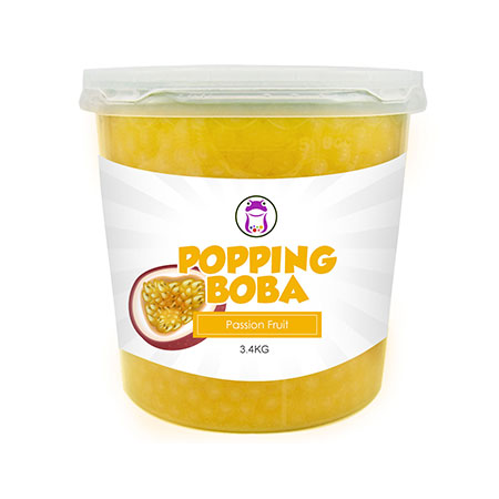 Fruta De La Pasión Popping Boba