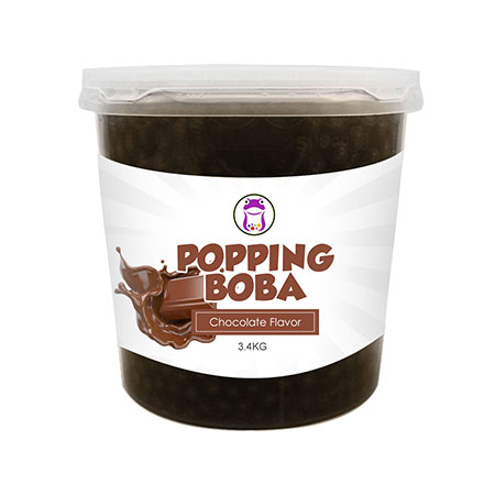 Chocolat Popping Boba