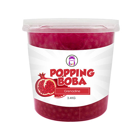 Boba Popping Pomegranate